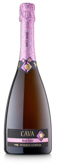 Cava Pinot Noir Rosé Organic 1+1=3 Reserva Familia