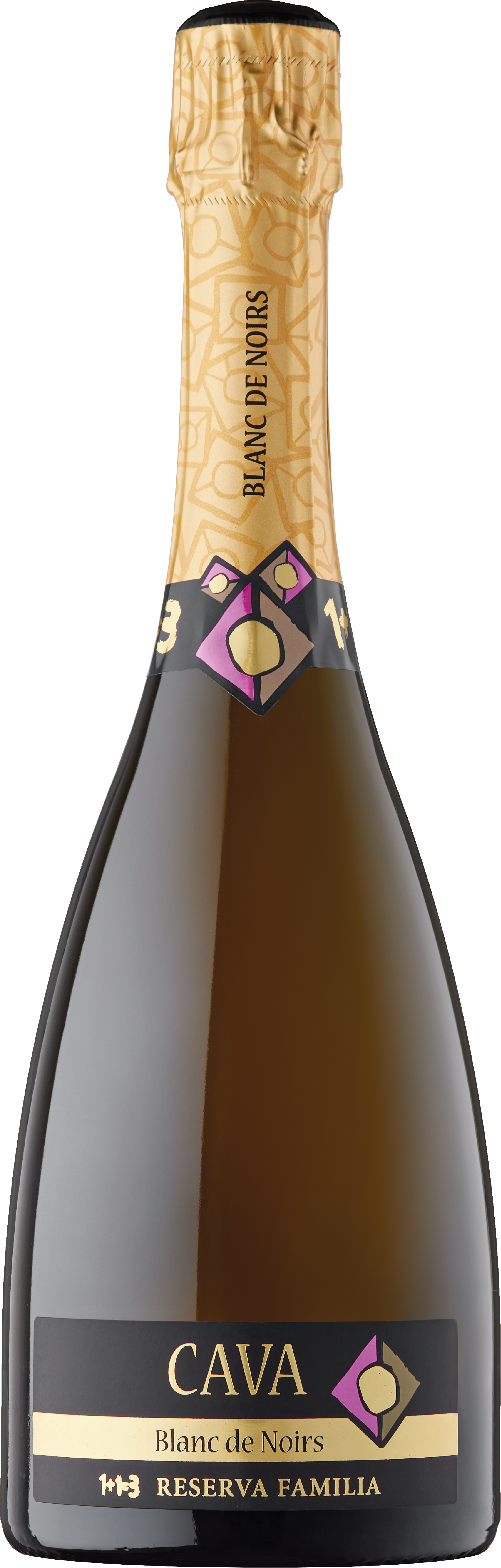 Cava Blanc de Noirs Organic 1+1=3 Reserva Familia